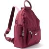 imageBaggallini womens New Classic Heritage With Rfid Phone Wristlet All Day Backpack Sterling Shimmer One Size USDark Cherry