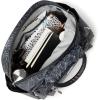 imageBaggallini womens New Classic Heritage With Rfid Phone Wristlet All Day Backpack Sterling Shimmer One Size USFrench Navy