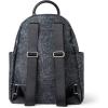 imageBaggallini womens New Classic Heritage With Rfid Phone Wristlet All Day Backpack Sterling Shimmer One Size USMidnight Blossom Print