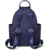 imageBaggallini womens New Classic Heritage With Rfid Phone Wristlet All Day Backpack Sterling Shimmer One Size USNavy