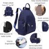 imageBaggallini womens New Classic Heritage With Rfid Phone Wristlet All Day Backpack Sterling Shimmer One Size USNavy