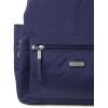 imageBaggallini womens New Classic Heritage With Rfid Phone Wristlet All Day Backpack Sterling Shimmer One Size USNavy