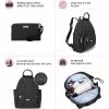 imageBaggallini womens New Classic Heritage With Rfid Phone Wristlet All Day Backpack Sterling Shimmer One Size USOlive Camo