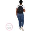 imageBaggallini womens New Classic Heritage With Rfid Phone Wristlet All Day Backpack Sterling Shimmer One Size USOlive Camo