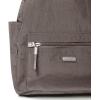 imageBaggallini womens New Classic Heritage With Rfid Phone Wristlet All Day Backpack Sterling Shimmer One Size USSterling Shimmer