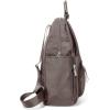 imageBaggallini womens New Classic Heritage With Rfid Phone Wristlet All Day Backpack Sterling Shimmer One Size USSterling Shimmer