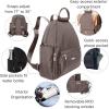 imageBaggallini womens New Classic Heritage With Rfid Phone Wristlet All Day Backpack Sterling Shimmer One Size USSterling Shimmer