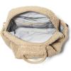 imageBaggallini womens New Classic Heritage With Rfid Phone Wristlet All Day Backpack Sterling Shimmer One Size USTaupe Faux Shearling