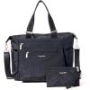 imageBaggallini Trifecta Convertible Backpack Crossbody Tote Bag11x12 Lightweight Travel Bag WRFID Phone WristletFrench Navy