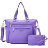 imageBaggallini Trifecta Convertible Backpack Crossbody Tote Bag11x12 Lightweight Travel Bag WRFID Phone WristletLavender Surf