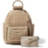 Taupe Faux Shearling