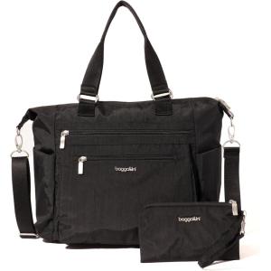 imageBaggallini Trifecta Convertible Backpack Crossbody Tote Bag11x12 Lightweight Travel Bag WRFID Phone WristletBlack