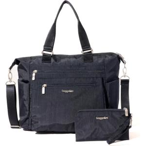 imageBaggallini Trifecta Convertible Backpack Crossbody Tote Bag11x12 Lightweight Travel Bag WRFID Phone WristletFrench Navy