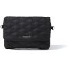 imageBaggallini Flap Crossbody with ChainBlack Quilt