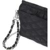 imageBaggallini Flap Crossbody with ChainBlack Quilt