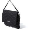 imageBaggallini Flap Crossbody with ChainBlack Quilt
