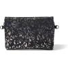 imageBaggallini Flap Crossbody with ChainGunmetal Metallic Cheetah