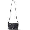 imageBaggallini Flap Crossbody with ChainGunmetal Metallic Cheetah