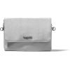 imageBaggallini Flap Crossbody with ChainSilver Shimmer