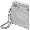 imageBaggallini Flap Crossbody with ChainSilver Shimmer