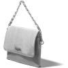 imageBaggallini Flap Crossbody with ChainSilver Shimmer