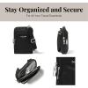 imageBaggallini Securtex AntiTheft Activity Crossbody BagBlack Cheetah