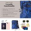 imageBaggallini Securtex AntiTheft Activity Crossbody BagInk Hydrangea