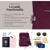 imageBaggallini Securtex AntiTheft Activity Crossbody BagMulberry