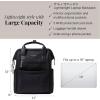 imageBaggallini Soho Backpack  Travel Laptop Backpack for Women  Lightweight WaterResistant Luggage Bag French NavyBlack