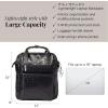 imageBaggallini Soho Backpack  Travel Laptop Backpack for Women  Lightweight WaterResistant Luggage Bag French NavyBlack Croc Jacquard