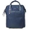 imageBaggallini Soho Backpack  Travel Laptop Backpack for Women  Lightweight WaterResistant Luggage Bag French NavyFrench Navy