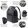 imageBaggallini Soho Backpack  Travel Laptop Backpack for Women  Lightweight WaterResistant Luggage Bag French NavySmoke