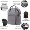 imageBaggallini Soho Backpack  Travel Laptop Backpack for Women  Lightweight WaterResistant Luggage Bag French NavySmokeFaux Python