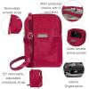 imageBaggallini Take Two Bryant RFID Crossbody BagBeet Red