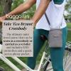 imageBaggallini Take Two Bryant RFID Crossbody BagBlack Cheetah Emboss