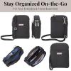 imageBaggallini Take Two Bryant RFID Crossbody BagBlack Cheetah Emboss