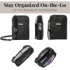 imageBaggallini Take Two Bryant RFID Crossbody BagBlack Python Emboss