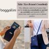 imageBaggallini Take Two Bryant RFID Crossbody BagBlack Python Emboss