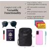 imageBaggallini Take Two Bryant RFID Crossbody BagBlack Quilt With Chain