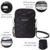 imageBaggallini Take Two Bryant RFID Crossbody BagBlack Quilt With Chain