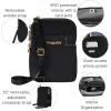 imageBaggallini Take Two Bryant RFID Crossbody BagBlack With Gold Hardware