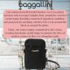 imageBaggallini Take Two Bryant RFID Crossbody BagBlack With Gold Hardware and Chain