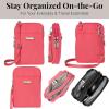 imageBaggallini Take Two Bryant RFID Crossbody BagFlamingo
