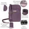 imageBaggallini Take Two Bryant RFID Crossbody BagMisty Purple