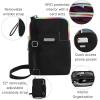 imageBaggallini Take Two Bryant RFID Crossbody BagOnyx Rainbow Pride
