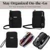 imageBaggallini Take Two Bryant RFID Crossbody BagOnyx Rainbow Pride