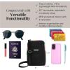 imageBaggallini Take Two Bryant RFID Crossbody BagOnyx Rainbow Pride