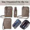 imageBaggallini Take Two Bryant RFID Crossbody BagPortobello Shimmer