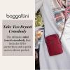 imageBaggallini Take Two Bryant RFID Crossbody BagRuby Red With Chain