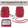 imageBaggallini Take Two Bryant RFID Crossbody BagRuby Red With Chain